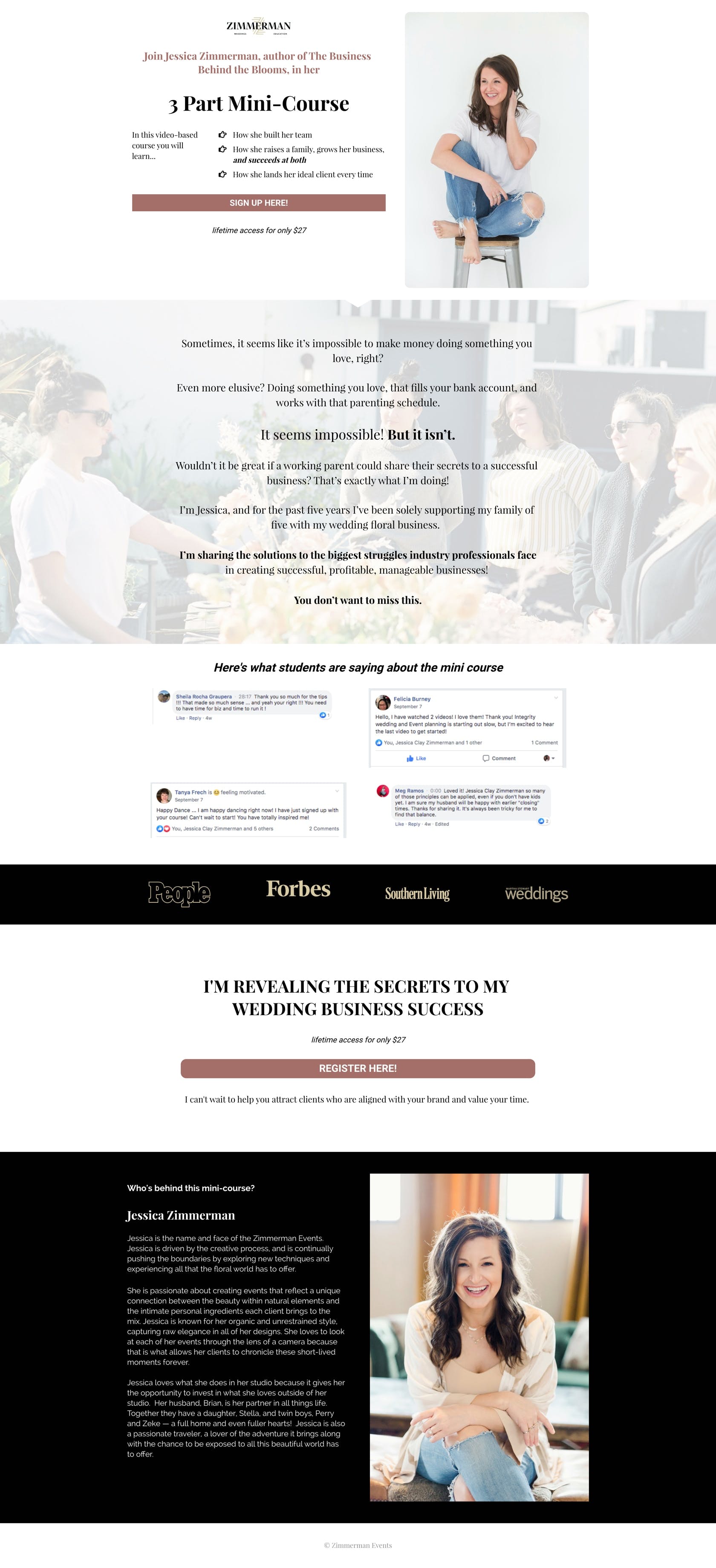 best sales page landing page examples 2019